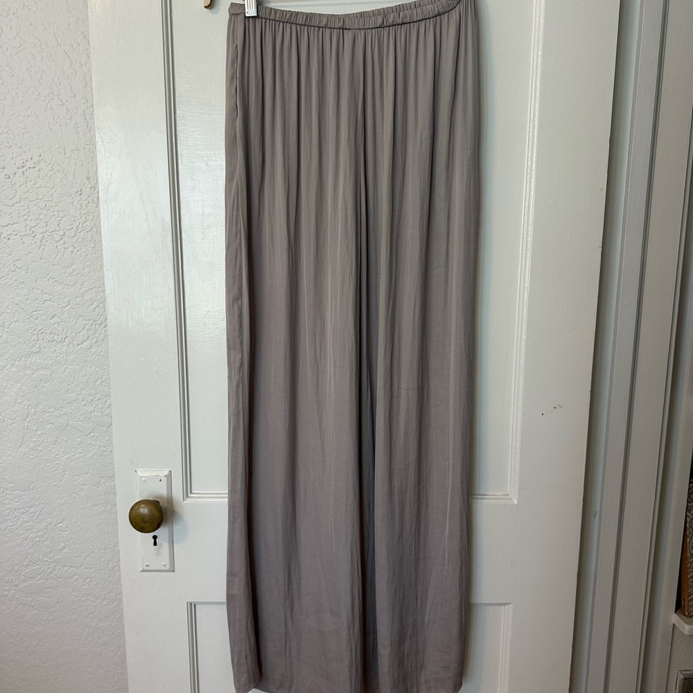 Zara Light Gray Palazzo pants